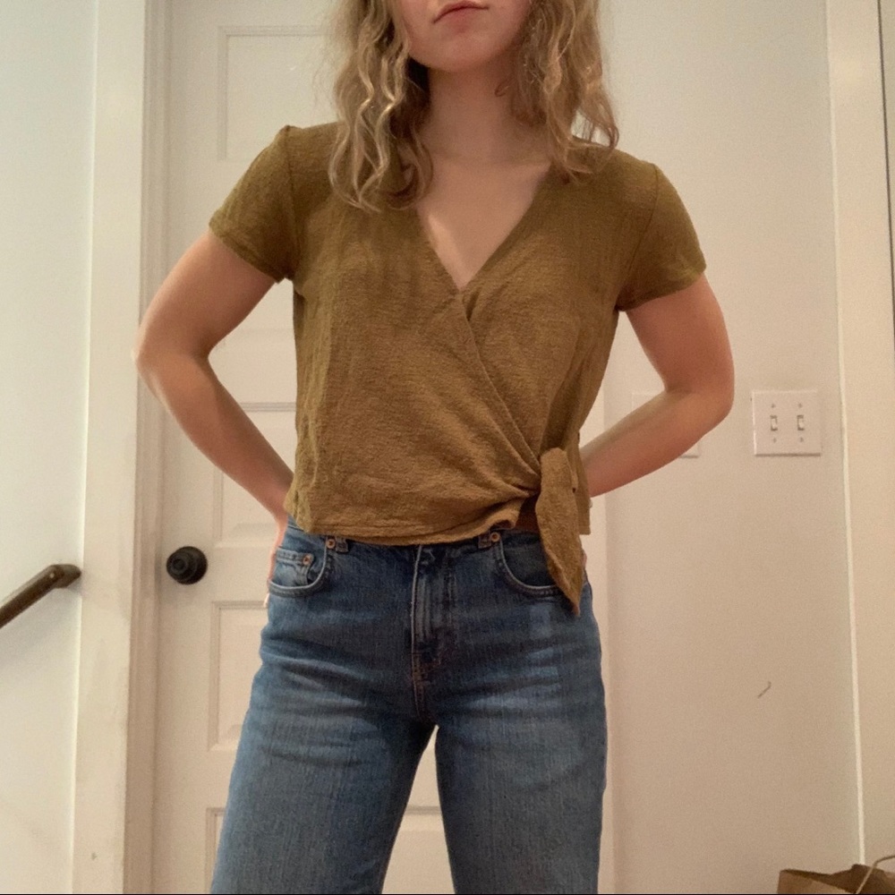 Madewell Wrap Top